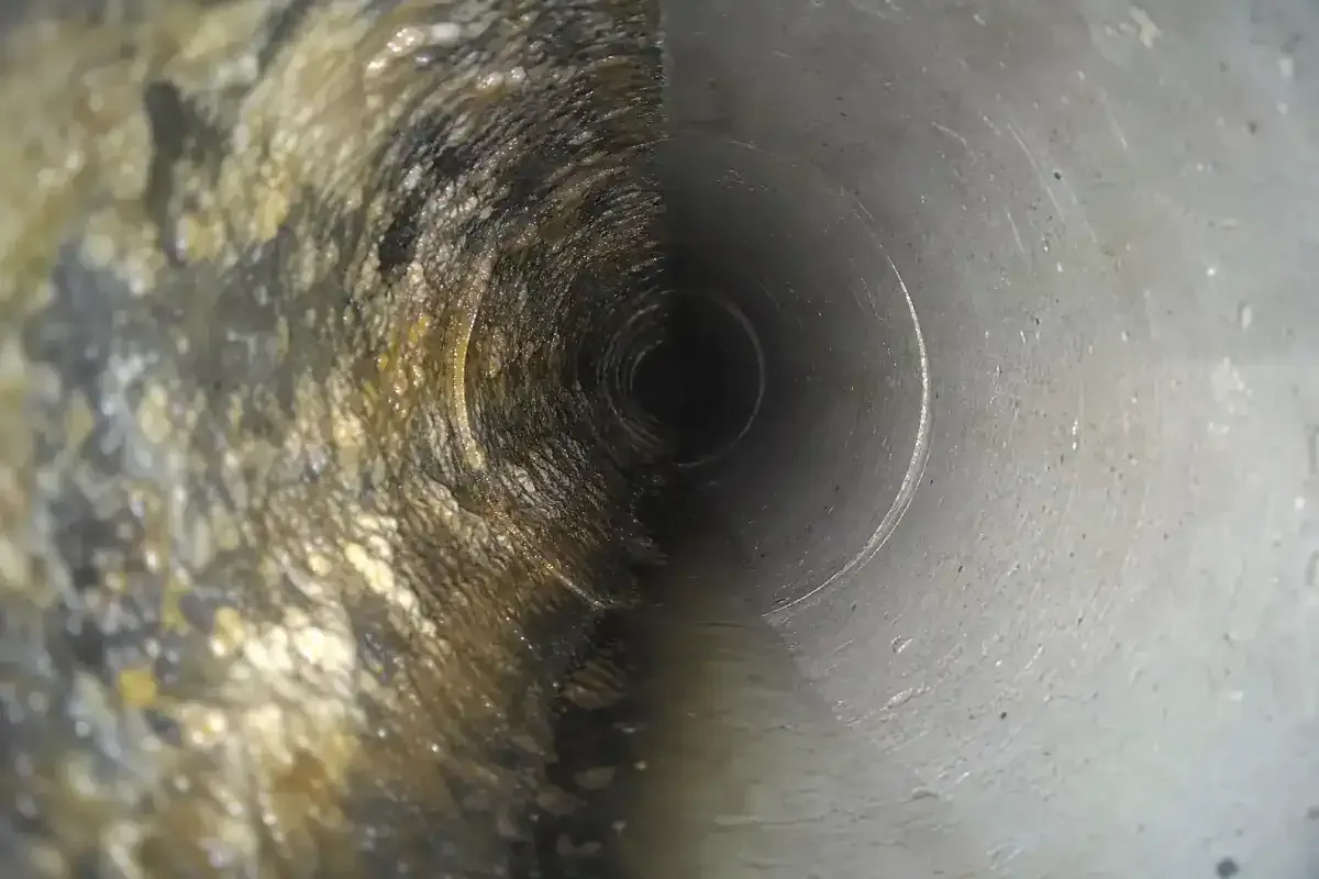 Prodigy Sewer and Drain shows how pipes go from dirty to clean after their service, making a clear before-and-after difference.