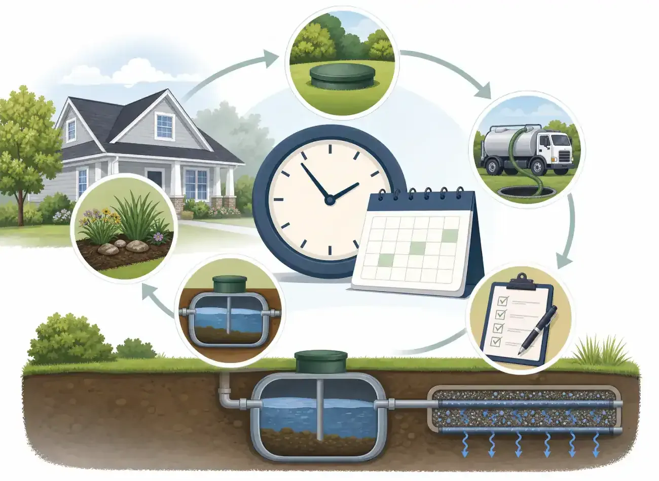 Prodigy Sewer and Drain shows the importance of regular septic care, maintenance, and inspections for a healthy home system.