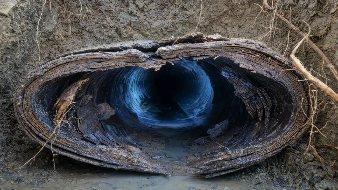 A broken pipe needs Prodigy Sewer and Drain’s help to stop leaks and damage before things get worse.