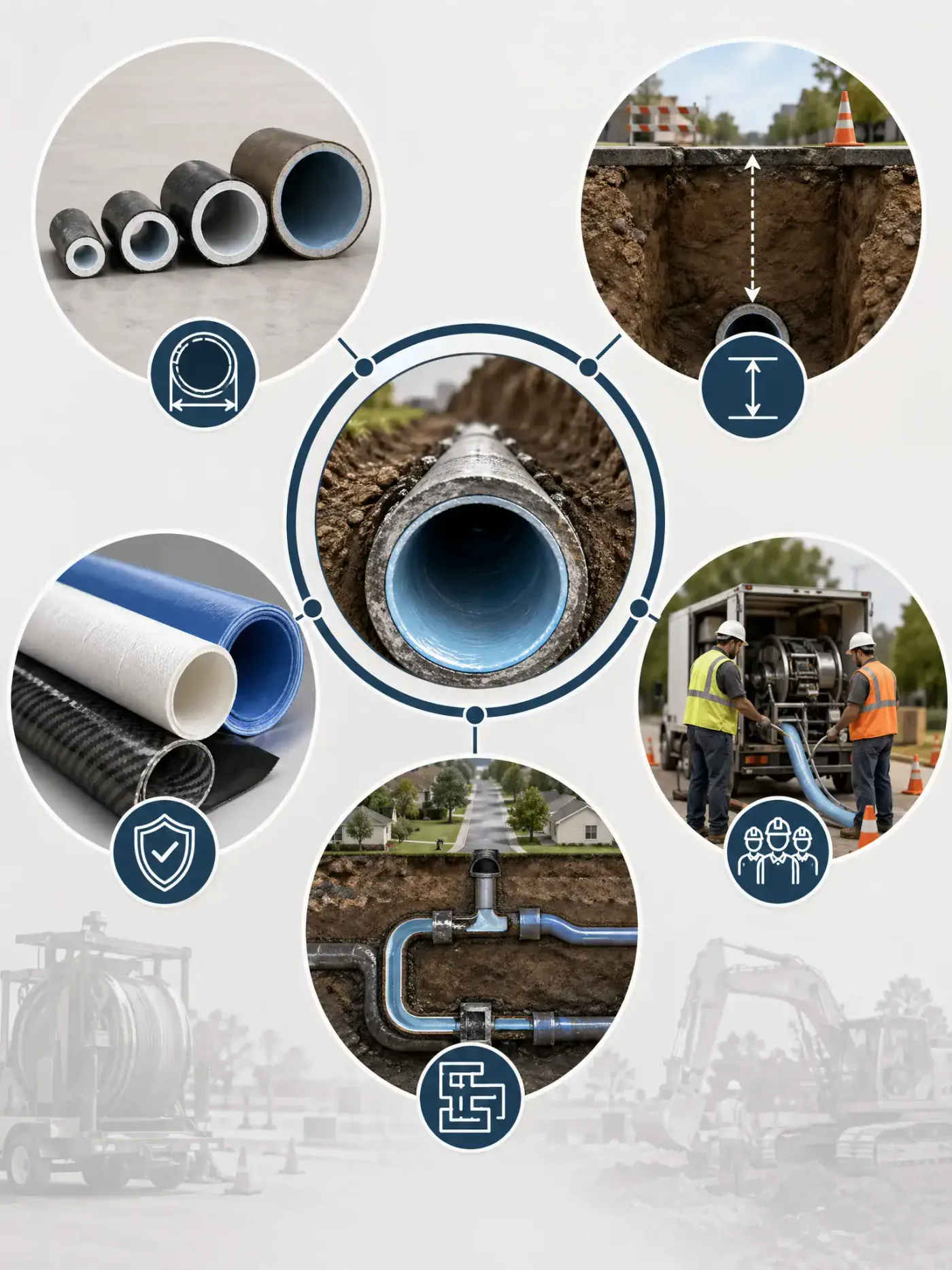 Prodigy Sewer and Drain explains how underground pipes are safely installed between buildings, making the process easy to understand.