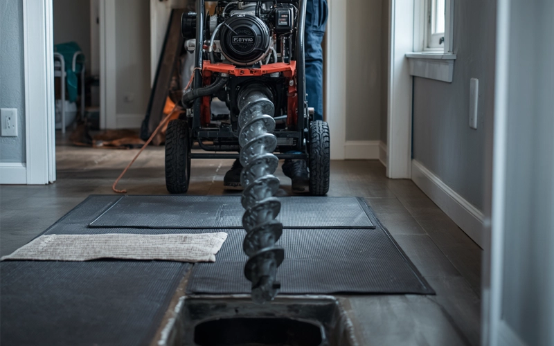 Commercial Drain Cleaning — Prodigy crew