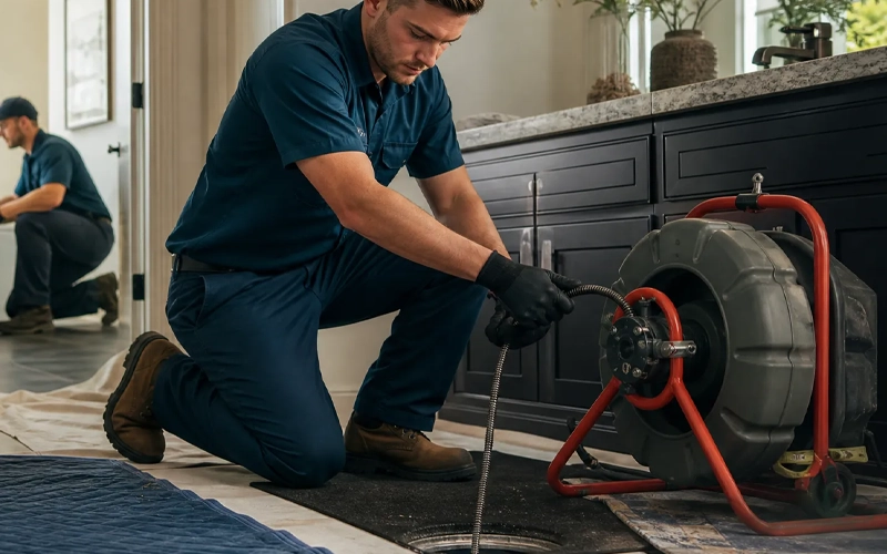 Grease Trap & Line Cleaning — Prodigy crew
