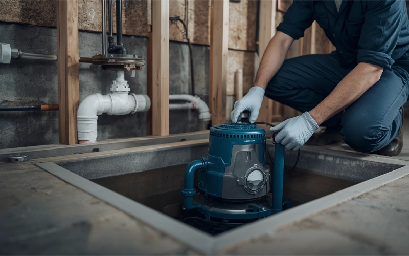 Grinder Pump Service — completed work