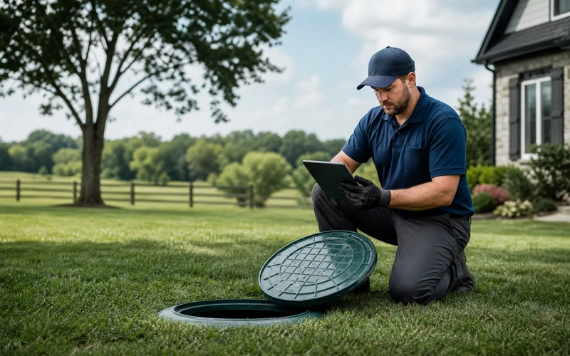 Septic Inspection — completed work