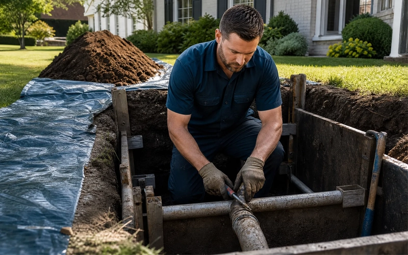 Septic Inspection — Prodigy crew