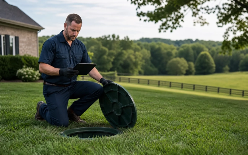 Septic System Installation — completed work