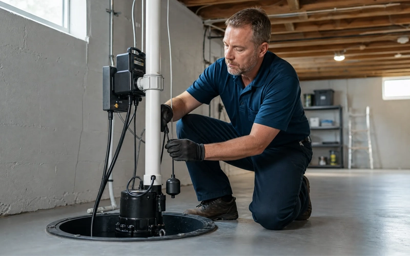 Sump Pump Installation — Prodigy crew