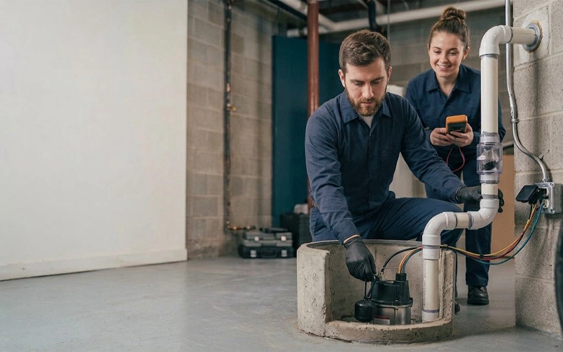 Sump Pump Replacement — Prodigy crew