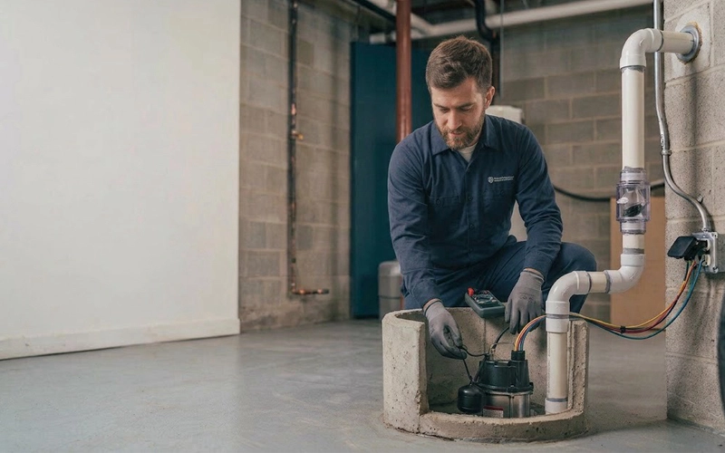 Sump pump services in Middle Tennessee