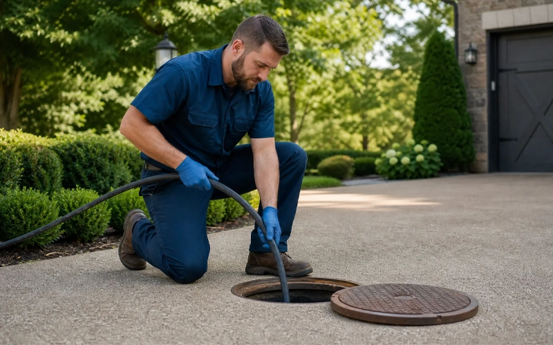 Trenchless Sewer Replacement — completed work